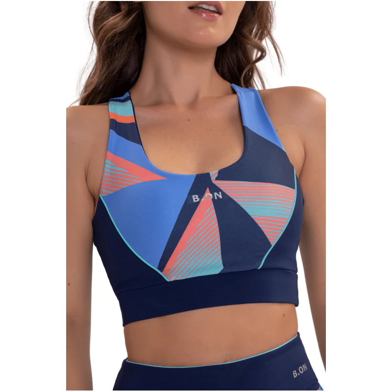 Women's Top B.ON Fitness Marinho - 24270461