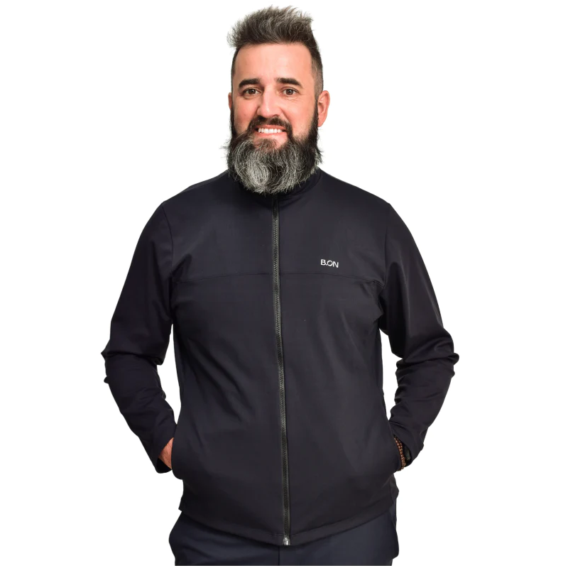 Jaqueta Masculina B.ON Bomber Preta - 24270987