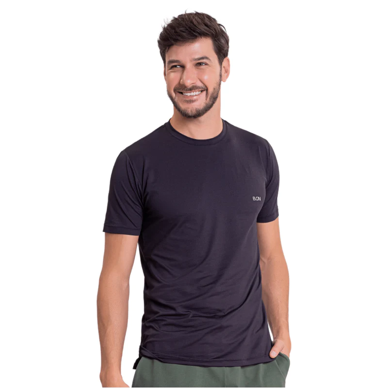 Men's T-Shirt B.ON Basic Black - 24270228