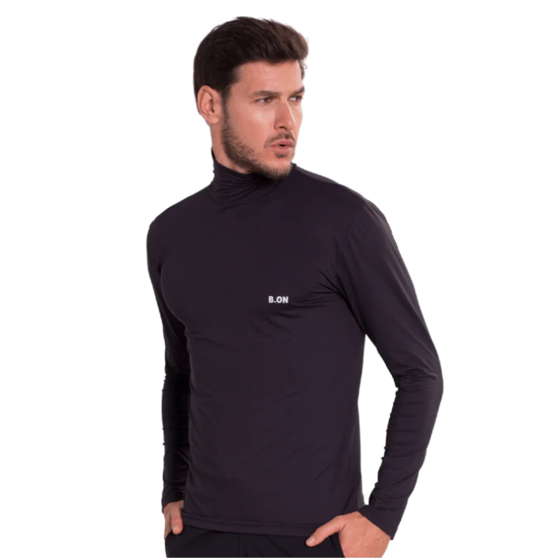 Camiseta Masculina B.ON Winter Preta - 24270317