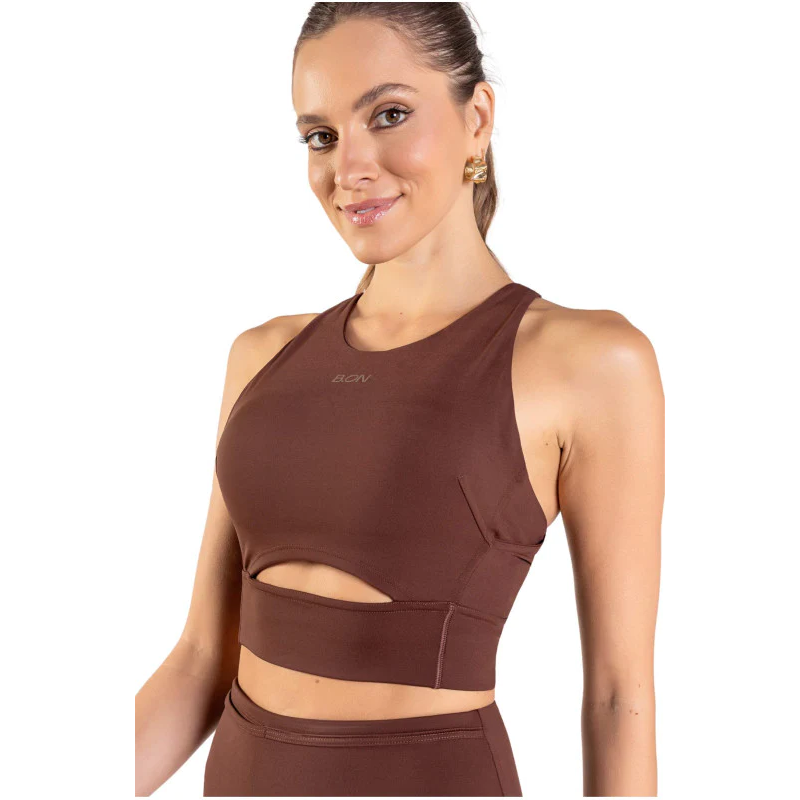B.ON Fitness Brown Women's Top - 24270114