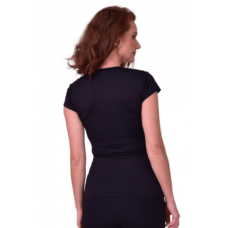Women's T-Shirt B.ON Basic Black - 24270037