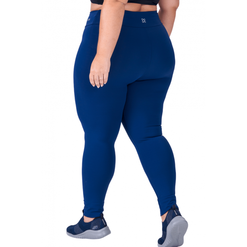 Calça Feminina B.ON Plus Size Legging Marinho - 24270081