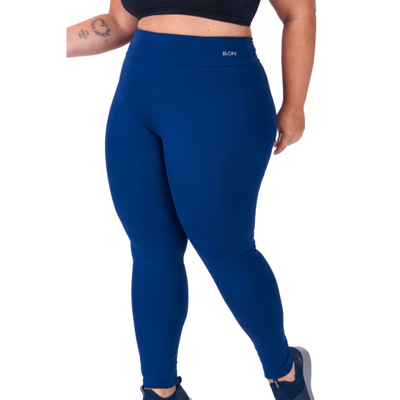 Calça Feminina B.ON Plus Size Legging Marinho - 24270081