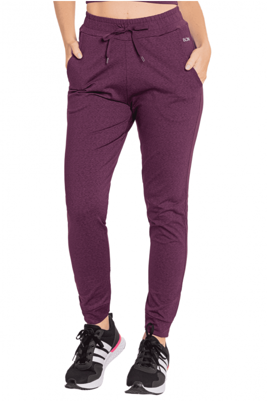Calça Feminina B.ON Jogger Bordô - 24270650