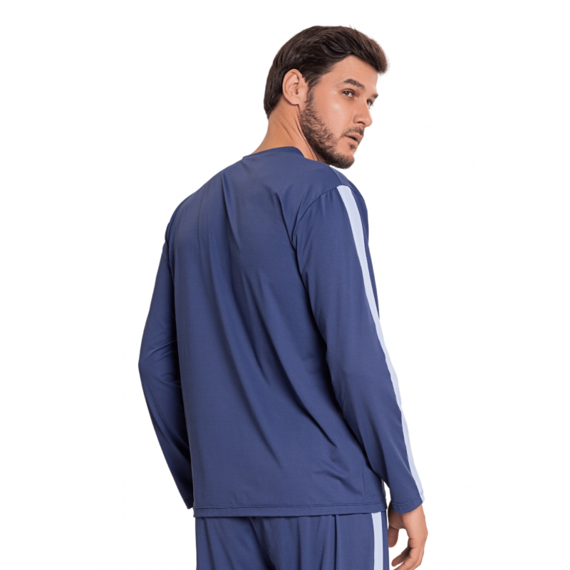 B.ON Men's T-Shirt Navy Pajamas - 24270660
