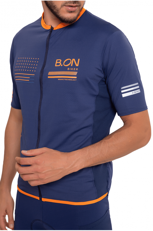 Camiseta Masculina B.ON Ciclismo Marinho - 24270711