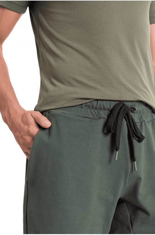 Men's Shorts B.ON Basic Military Green - 24270768