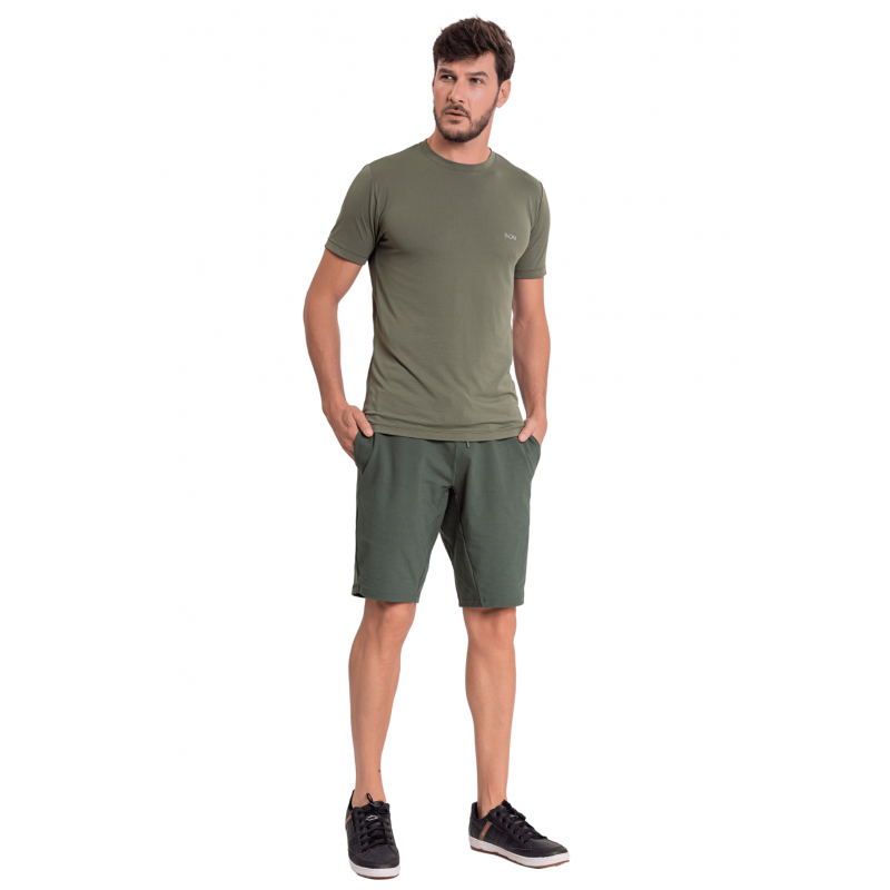 Men's Shorts B.ON Basic Military Green - 24270768