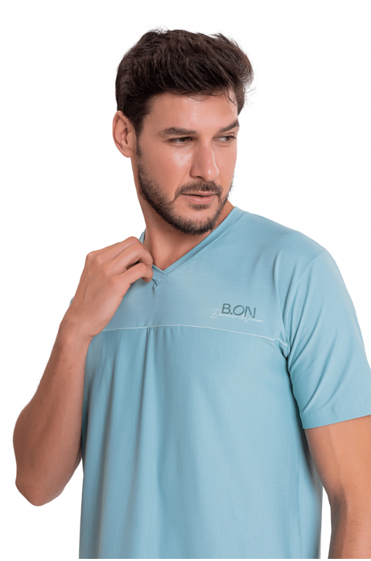 B.ON Men's T-Shirt Green Quartz Pajamas - 24270769