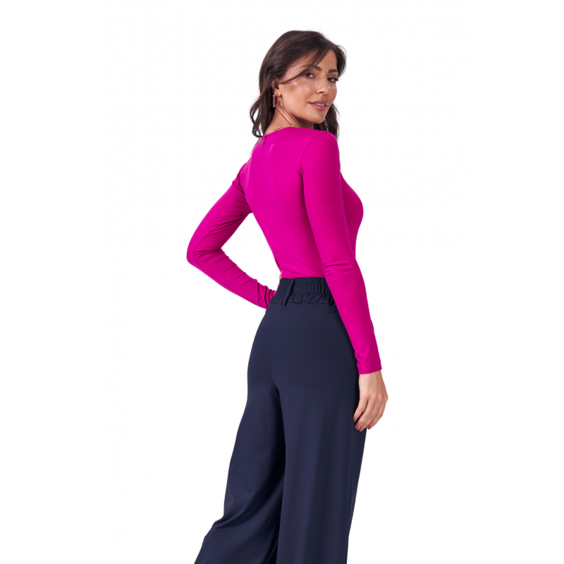 Camiseta Femina B.ON Basic Rosa Fúcsia - 24270816