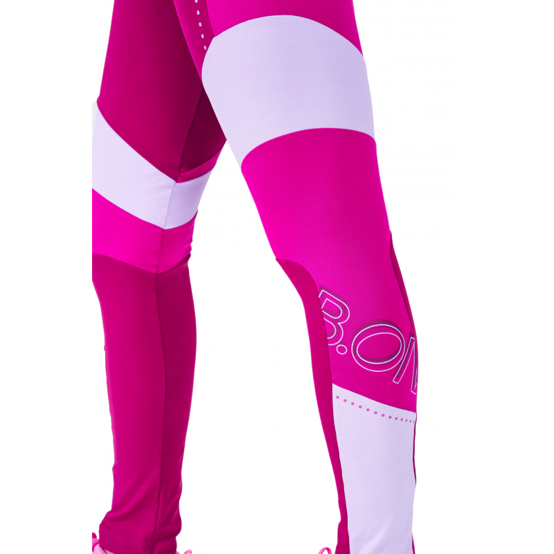 B.ON Women's Pants Legging Fitness Burgundy - 24270857