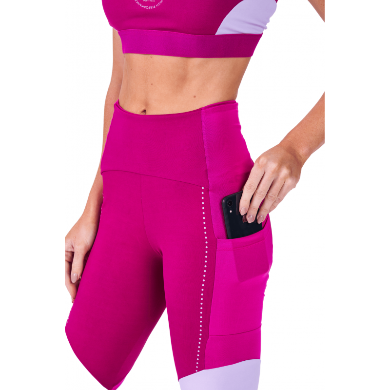 B.ON Women's Pants Legging Fitness Burgundy - 24270857