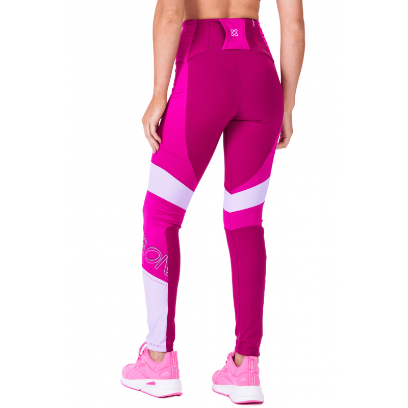 B.ON Women's Pants Legging Fitness Burgundy - 24270857