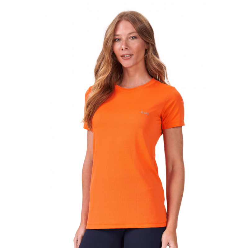 B.ON Dry Basic Orange Women's T-Shirt - 24270890