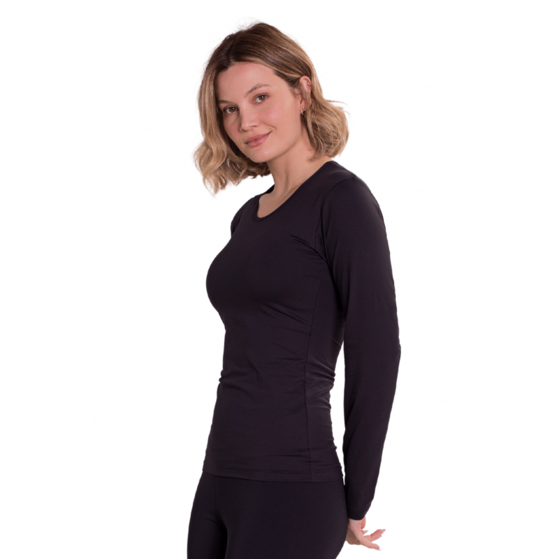 B.ON Basic Black Women's T-Shirt - 24270153