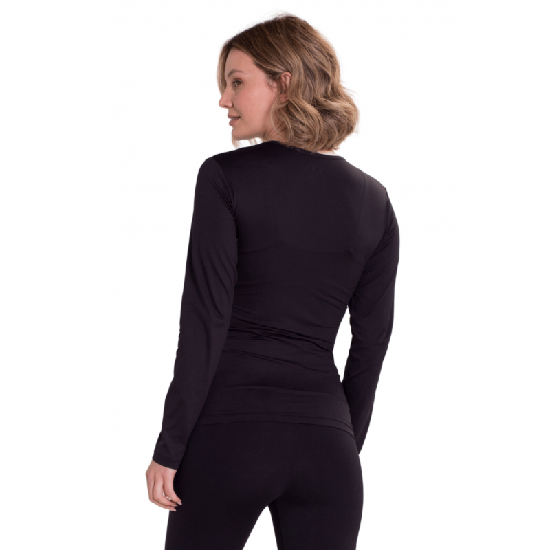 B.ON Basic Black Women's T-Shirt - 24270153