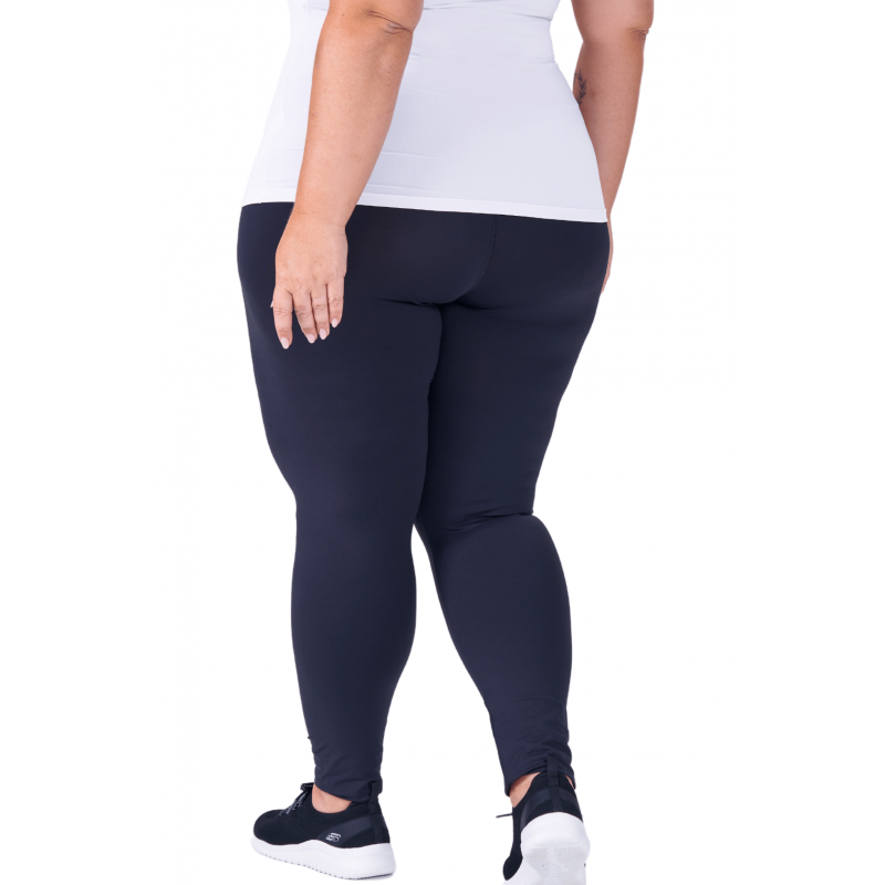 Calça Feminina B.ON Plus Size Legging Preta - 24270171