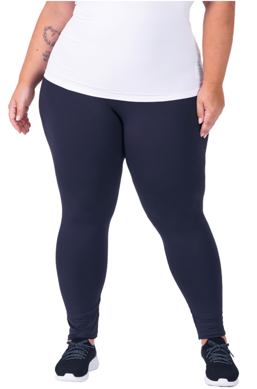 Calça Feminina B.ON Plus Size Legging Preta - 24270171