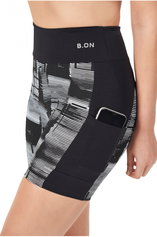 Women's Shorts B.ON Jacquard Black - 24270194 Model: SHORTS