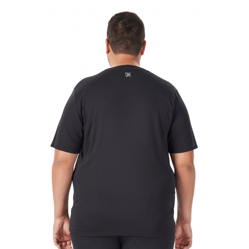 Men's T-Shirt B.ON Basic Plus Size Black - 24270243