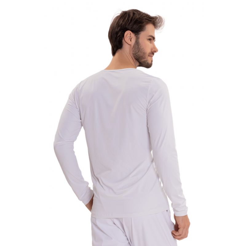 B.ON Basic White Men's T-Shirt - 24270426