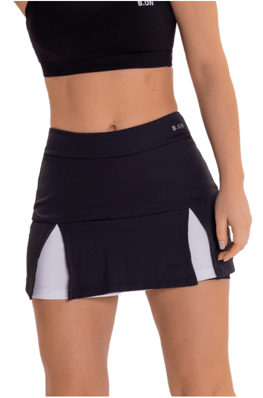 Pantalones cortos para mujer B.ON Fitness Blanco y negro - 24270428
