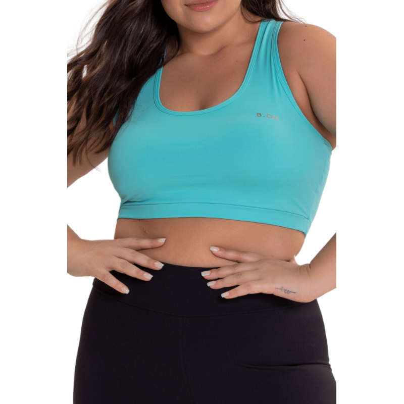 Women's Top B.ON Plus Size Basic Green - 24270445