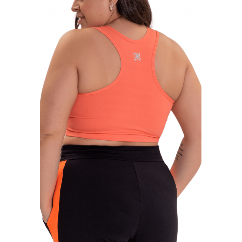 Top Mujer B.ON Talla Grande Básico Coral - 24270447