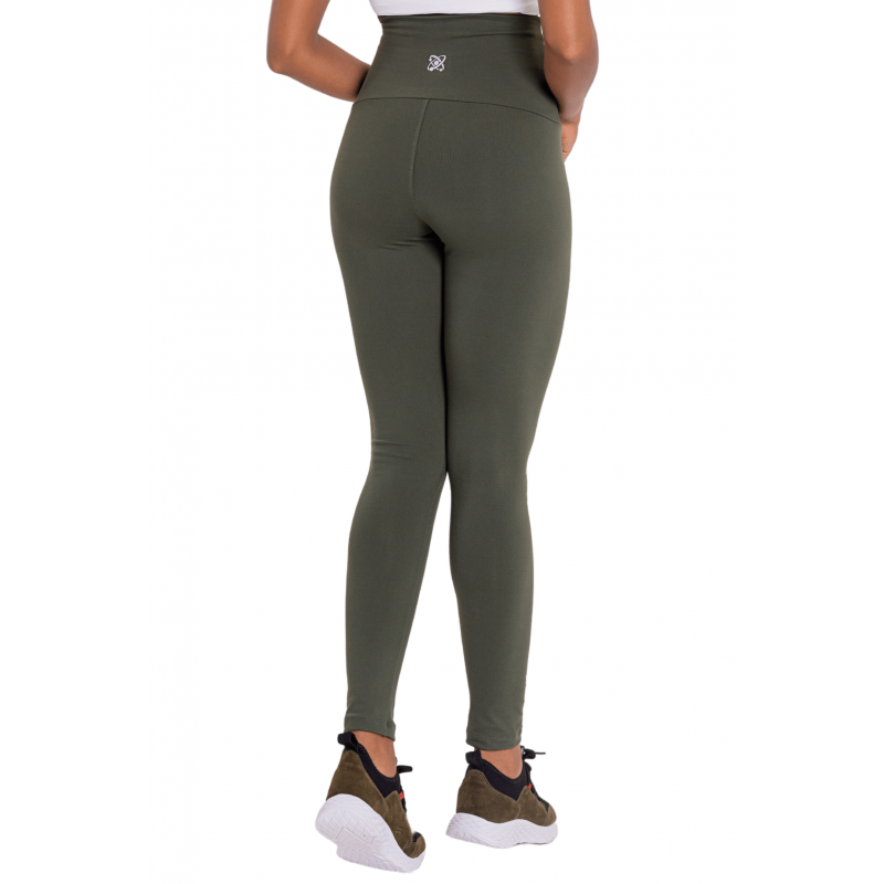 B.ON Women's Pants Legging Chapa Belly Green Mauve - 24270489
