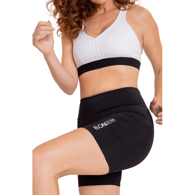 Bermuda Feminina B.ON Running Negro - 24270540
