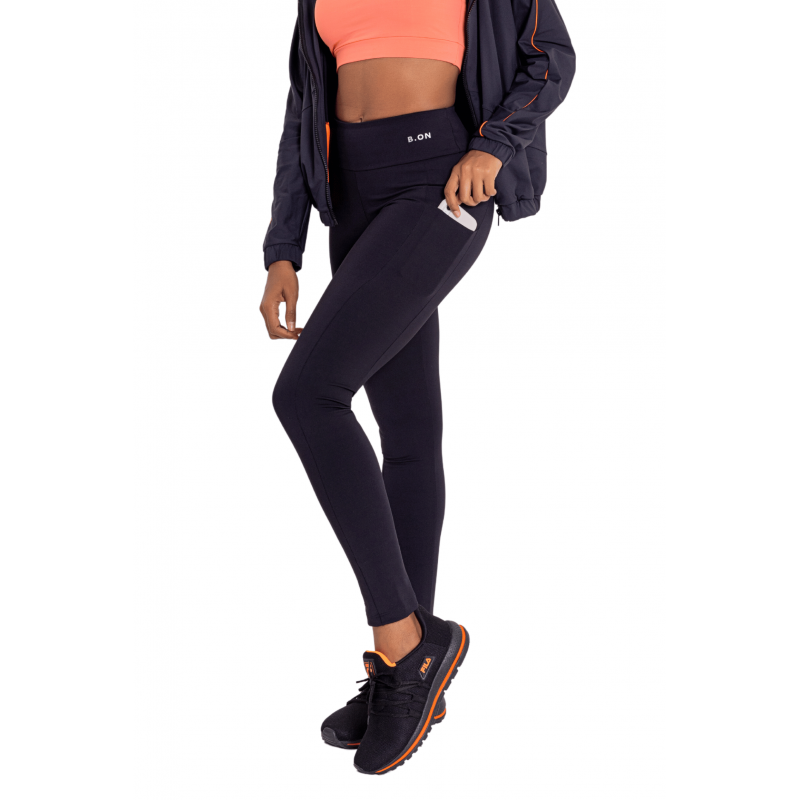 B.ON Pantalones Peformance Mujer Negro - 24270539