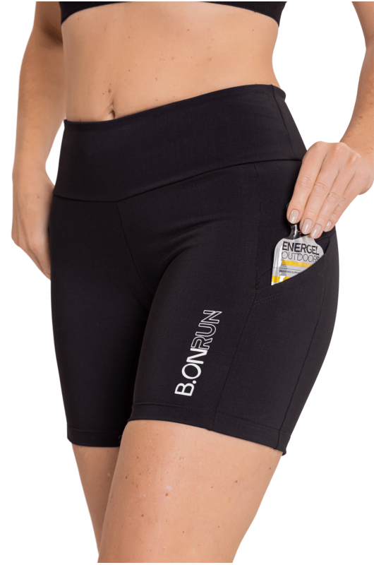 Bermuda Feminina B.ON Running Negro - 24270540