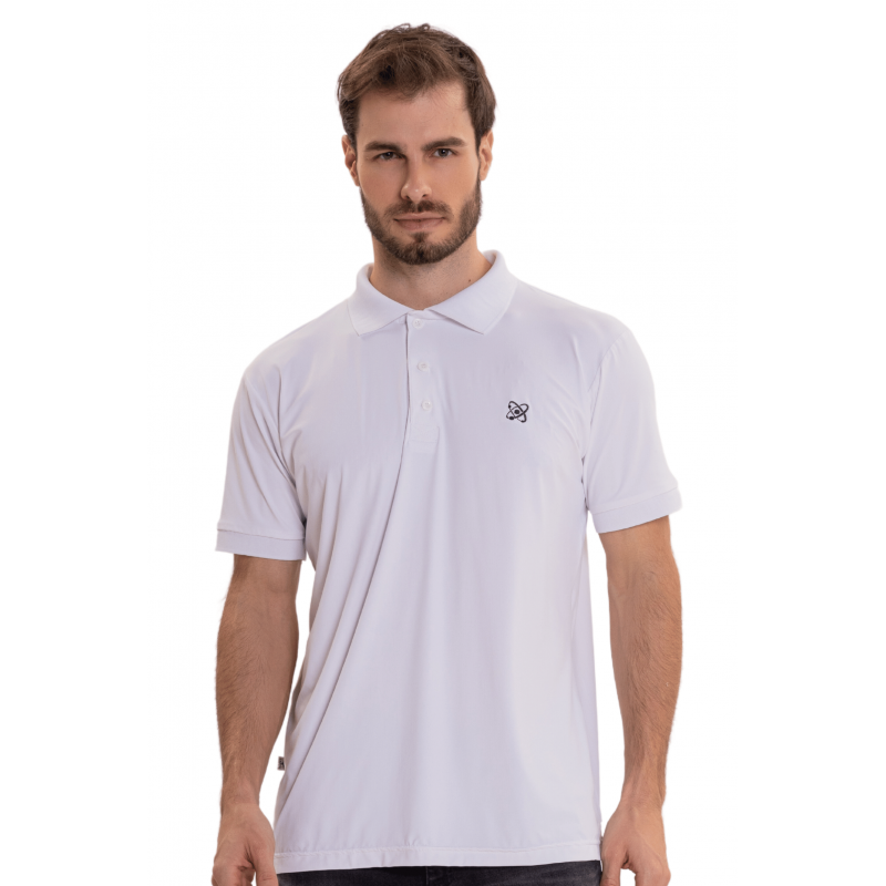 B.ON Men's White Polo Collar Shirt - 24270561