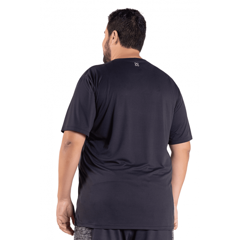 Men's T-Shirt B.ON Basic Plus Size Black - 24271113