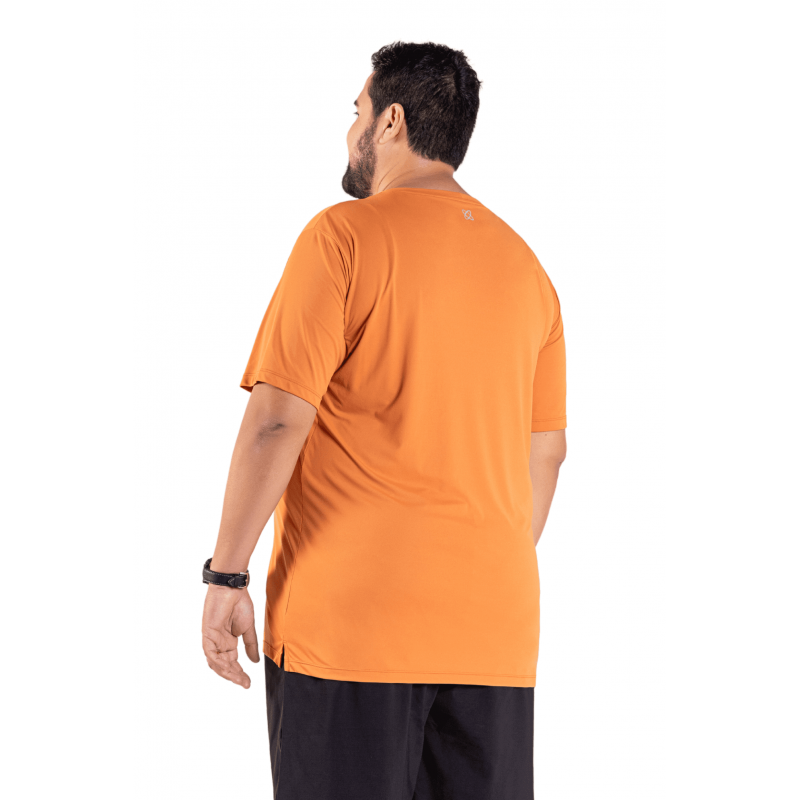 Men's T-Shirt B.ON Basic Plus Size Orange Tile - 24271130