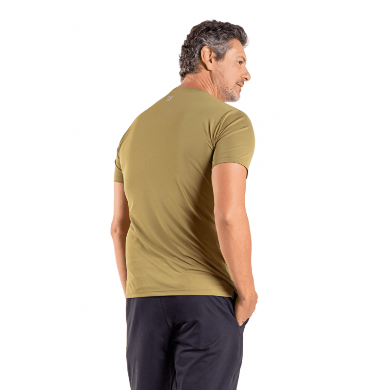 Men's T-Shirt B.ON Basic Olive Green - 24270984