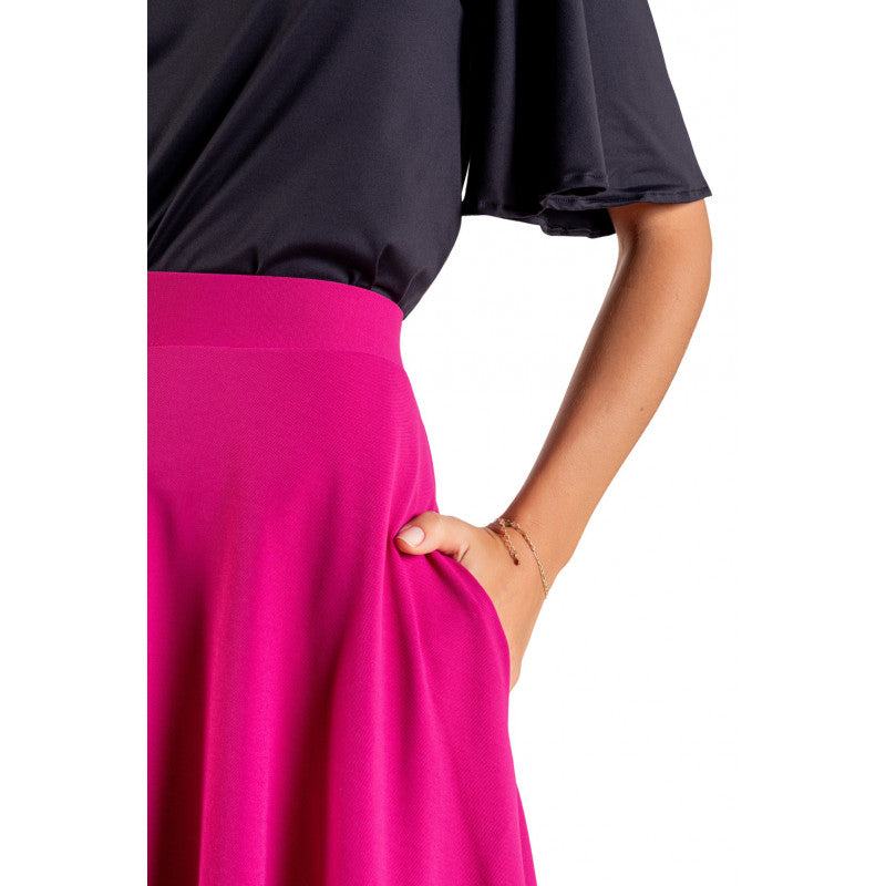 B.ON Women's Skirt Casual Fuchsia Pink - 24270106