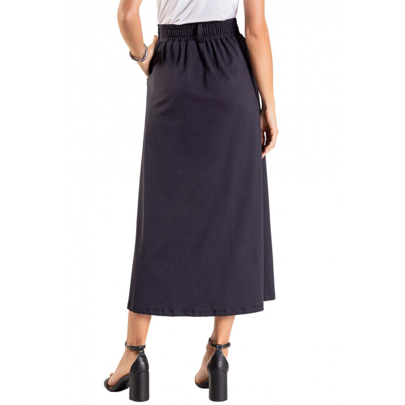 B.ON Casual Black Women's Skirt - 24271097