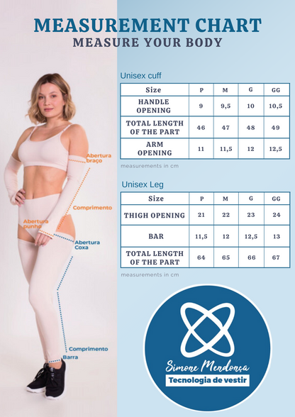 Unisex leggings B.ON Nude Nivea - 24270363