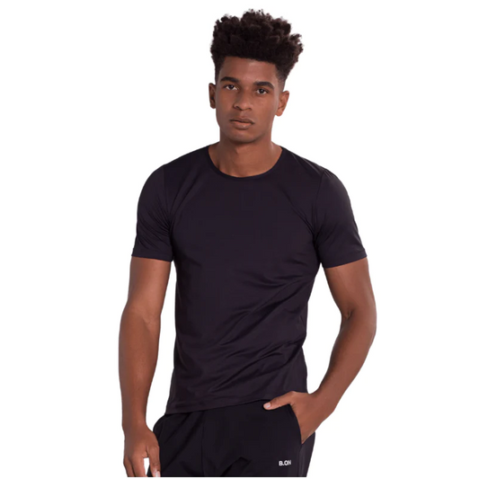 B.ON Basic Black Men's T-Shirt - 24270011