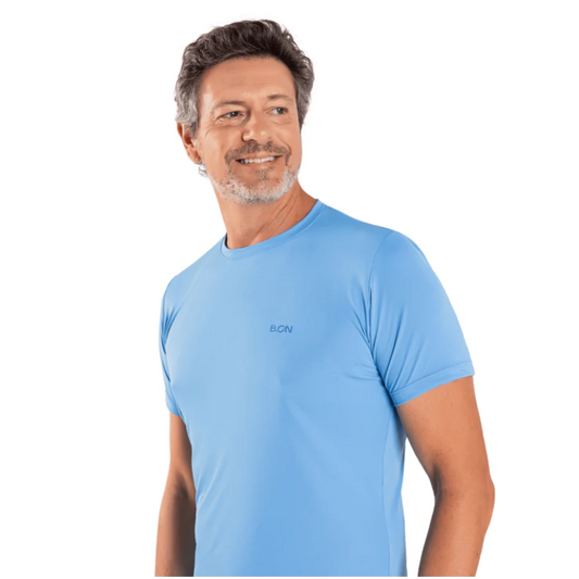 Men's T-Shirt B.ON Basic Blue Jeans - 24270983 
