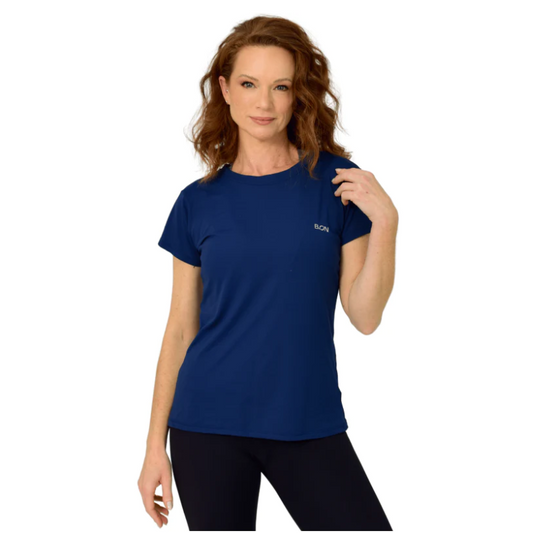 Women's T-Shirt B.ON Basic Navy - 24270292