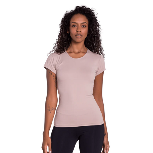 B.ON Basic Nude Women's T-Shirt - 24270401