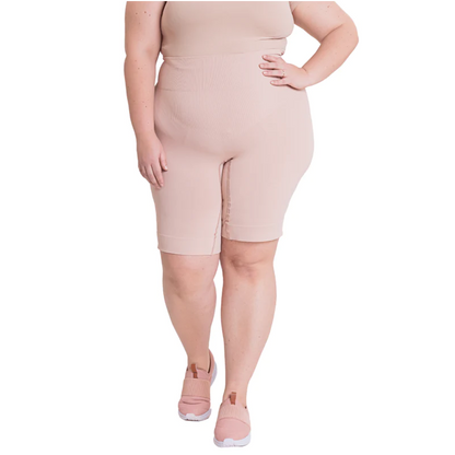 Bermuda Seamless Feminina Modeladora B.ON Talla Grande Desnuda - 24270629
