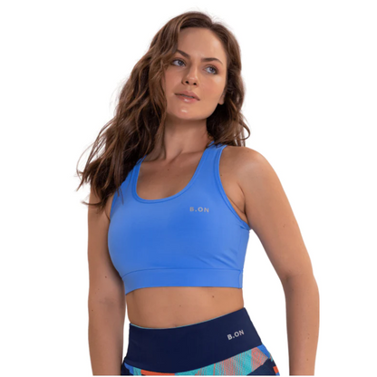 Top Mujer B.ON Basic Azul - 24270443
