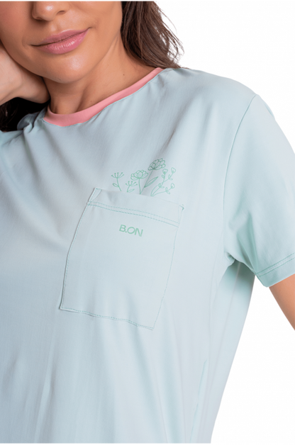 B.ON Women's Blouse Light Green Pijama - 24270784