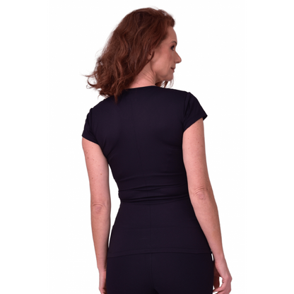 Women's T-Shirt B.ON Basic Black - 24270037