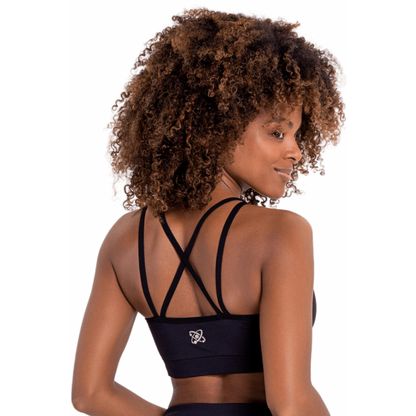 Women's Top B.ON Cross Black - 24270048