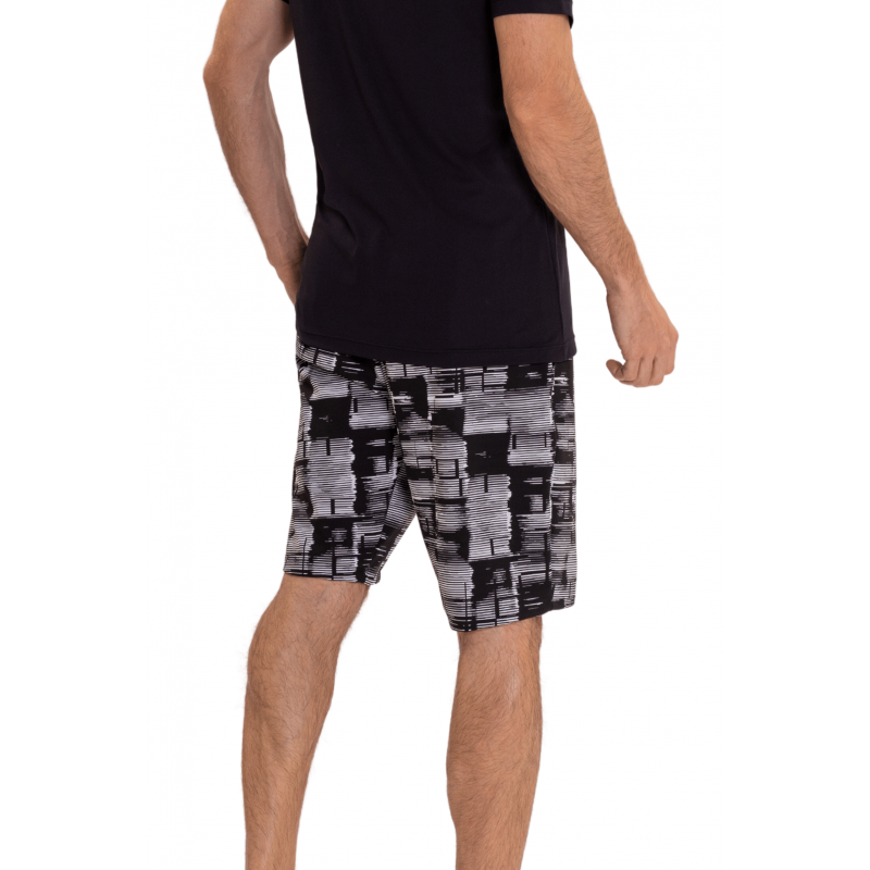 Men's Shorts B.ON Jacquard Black - 24270073
